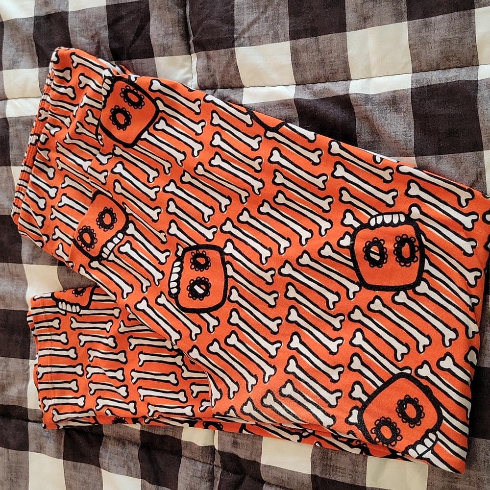 Lularoe skull & bones leggings